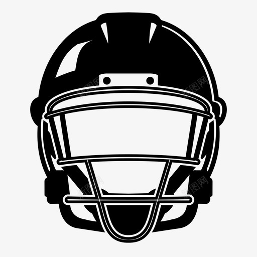 美式足球头盔足球运动图标svg_新图网 https://ixintu.com 制服 美式足球头盔 足球 运动