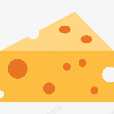 奶酪超市22扁平图标图标