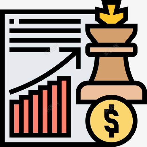 策略财务策略12线性颜色图标svg_新图网 https://ixintu.com 策略 线性颜色 财务策略12