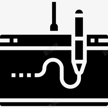 平板电脑图形2实心图标图标
