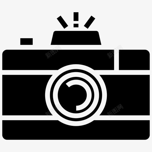 相机摄像机数码相机图标svg_新图网 https://ixintu.com 冒险 图标 字形 宝丽来 徒步旅行 摄像机 摄影 数码相机 相机 野营