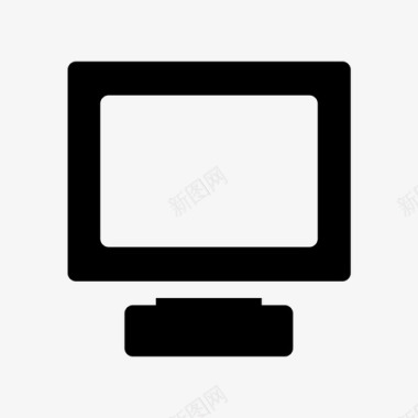 电脑屏幕用户图标图标