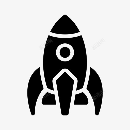 火箭发射导弹图标svg_新图网 https://ixintu.com 发射 太空 宇宙飞船 导弹 火箭 铭文