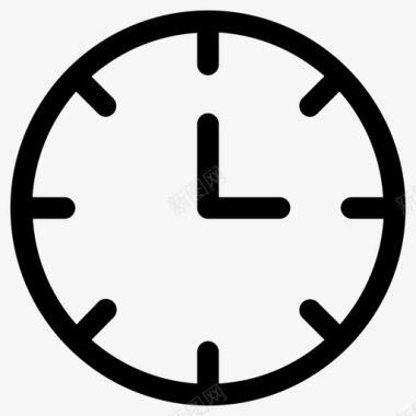 时钟时间手表图标图标