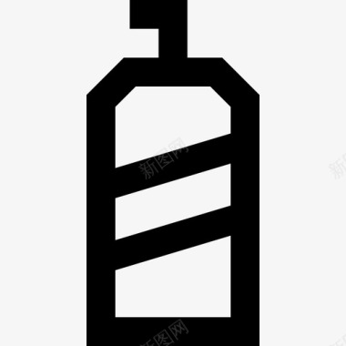瓶子养蜂场14直线型图标图标
