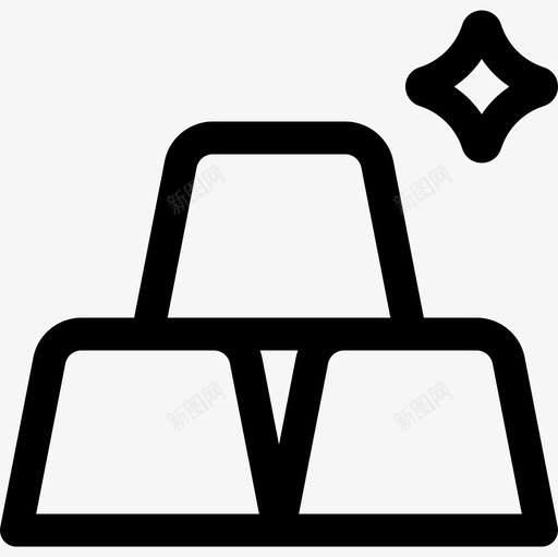 黄金经济43直系图标svg_新图网 https://ixintu.com 直系 经济43 黄金