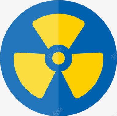 核能可持续能源31平坦图标图标