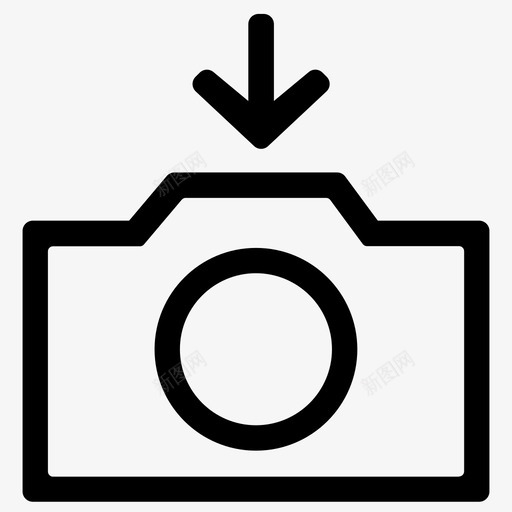照片相机基本界面元素图标svg_新图网 https://ixintu.com 下载 元素 基本 照片 界面 相机