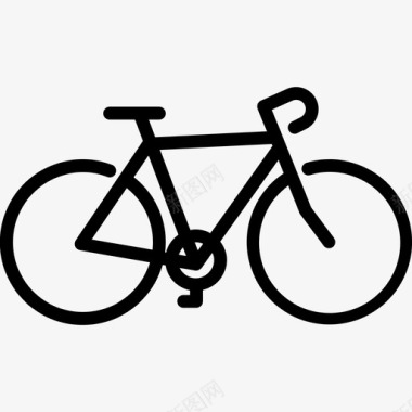 自行车骑行运动图标图标