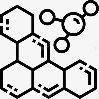 分子健康42线性图标图标