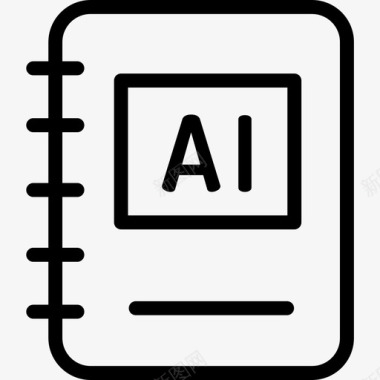 手册人工智能42线性图标图标