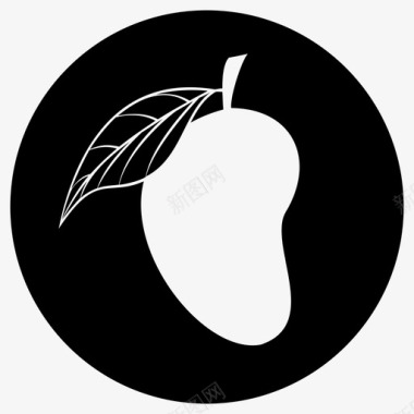 芒果香料食物图标图标