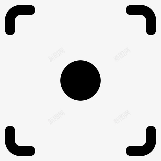 fous相机焦点图标svg_新图网 https://ixintu.com fous 实体 摄影 焦点 照片 界面 相机