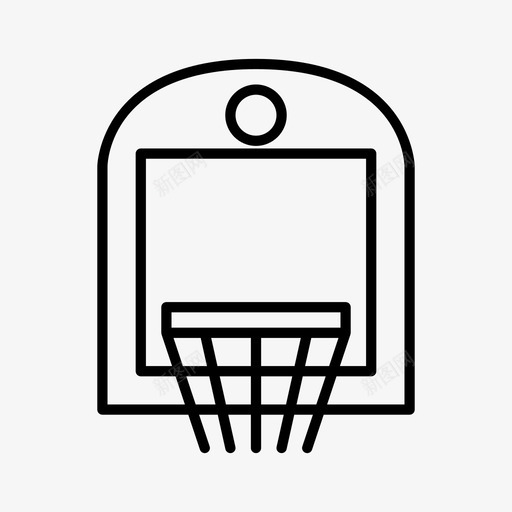 篮球圈比赛运动图标svg_新图网 https://ixintu.com 比赛 篮球 运动