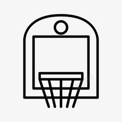 唿啦圈比赛篮球圈比赛运动图标高清图片