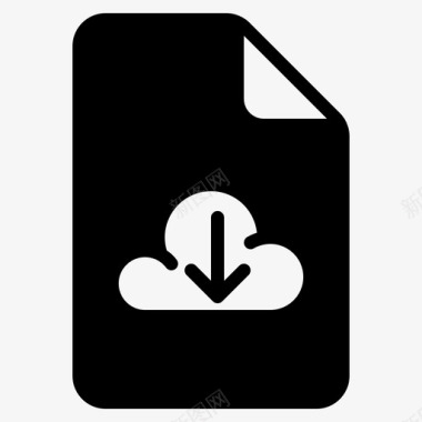 文件云文件云文件和文件夹标志符号图标图标