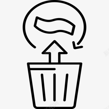 回收巴苏拉市政图标图标