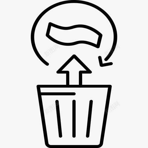回收巴苏拉市政图标svg_新图网 https://ixintu.com 回收 固体 工业4 巴苏拉 市政 废物