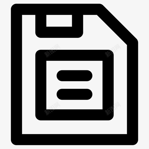 保存数据磁盘图标svg_新图网 https://ixintu.com 保存 存储器 数据 磁盘 软盘
