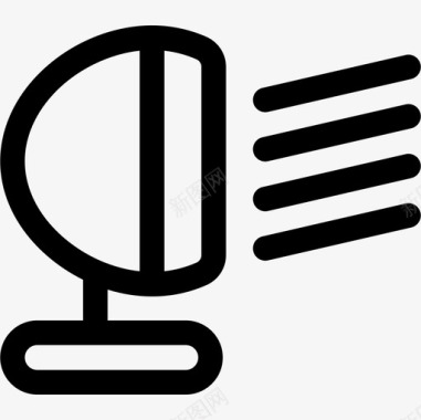 6直线赛车图标图标