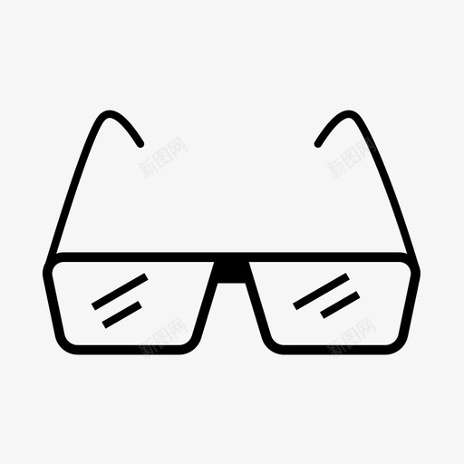 视力测试检查眼睛图标svg_新图网 https://ixintu.com 检查 测试 眼睛 眼镜 视力 验光