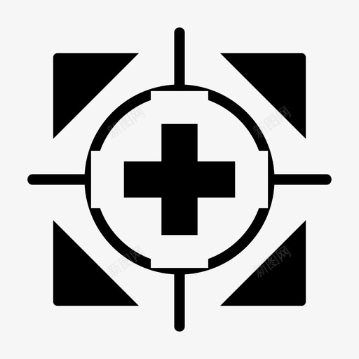 专注事业目标图标svg_新图网 https://ixintu.com 专注 事业 成功 目标