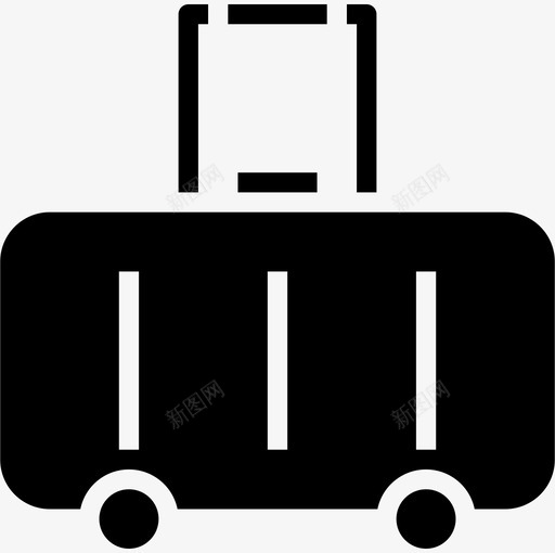 行李包4装满图标svg_新图网 https://ixintu.com 行李 装满