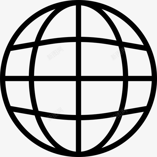 互联网搜索引擎优化网络图标svg_新图网 https://ixintu.com 世界 互联网 优化 搜索引擎 网络