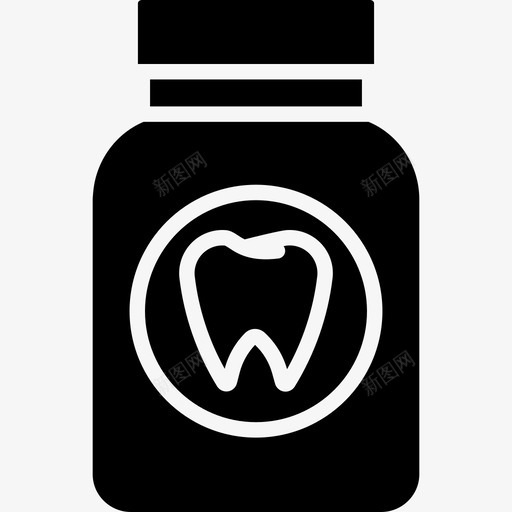 药物牙科16固体图标svg_新图网 https://ixintu.com 固体 牙科 药物