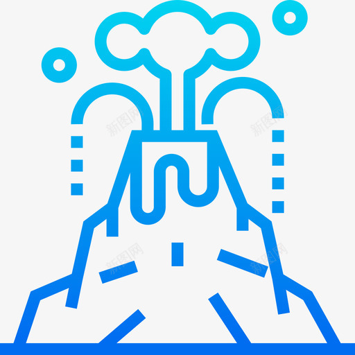 火山污染14图标svg_新图网 https://ixintu.com 14 火山污染