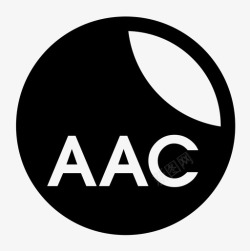 AAC扩展aac文件扩展名图标高清图片