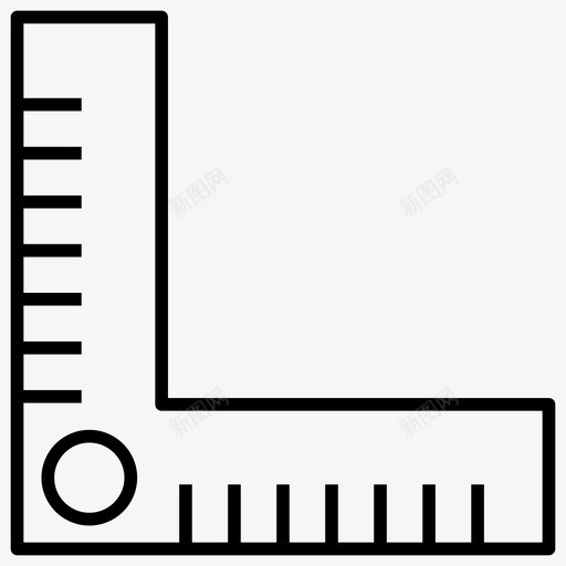 测量尺量具刻度尺图标svg_新图网 https://ixintu.com 刻度尺 图标 家庭 改善 测量 量具 量尺
