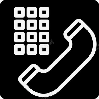 电话电话5填充图标图标