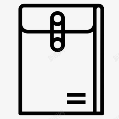 文件箱子商务图标图标