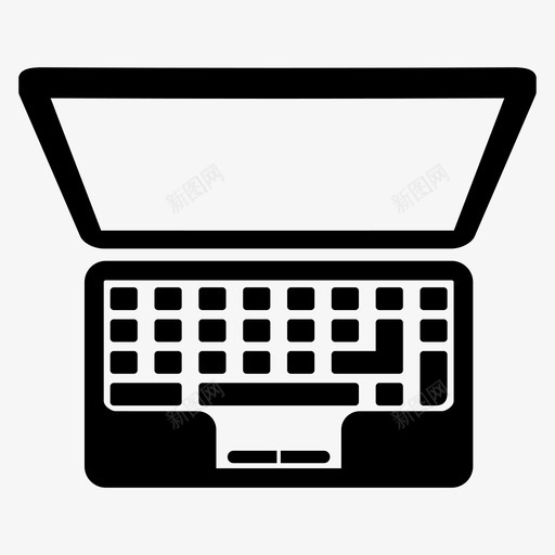 电脑显示器硬件图标svg_新图网 https://ixintu.com 屏幕 显示器 电脑 硬件 笔记本