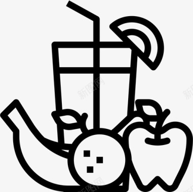 果汁69号餐厅直系图标图标