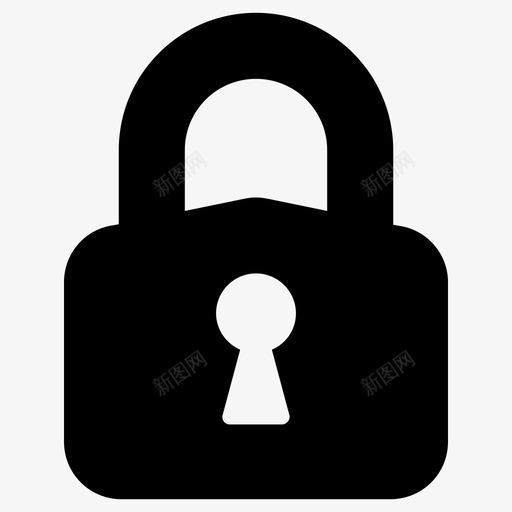 锁挂锁私人图标svg_新图网 https://ixintu.com 挂锁 私人