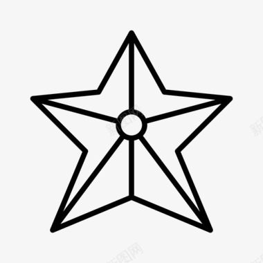 鱼海洋星星图标图标