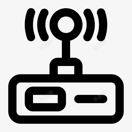 wifi适配器计算机图标svg_新图网 https://ixintu.com wifi 妻子 服务器 硬件 硬件概述 计算机 适配器