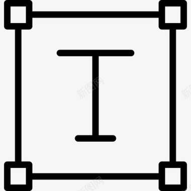 编辑文本图形3线性图标图标