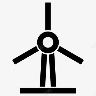 风扇空调工业图标图标