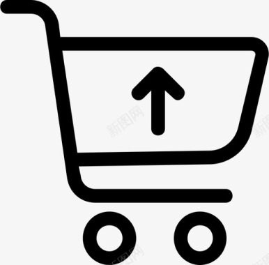 购物车零售购物图标图标