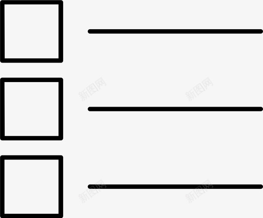 列表项目符号列表内容图标svg_新图网 https://ixintu.com 任务 内容 列表 提醒 符号 项目