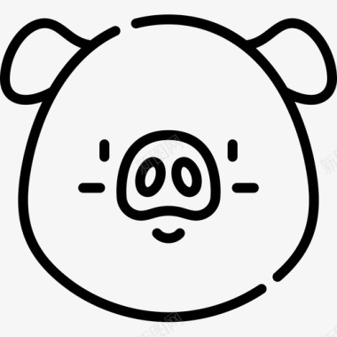 猪农历23年直系图标图标