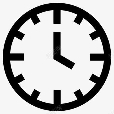定时时钟小时图标图标