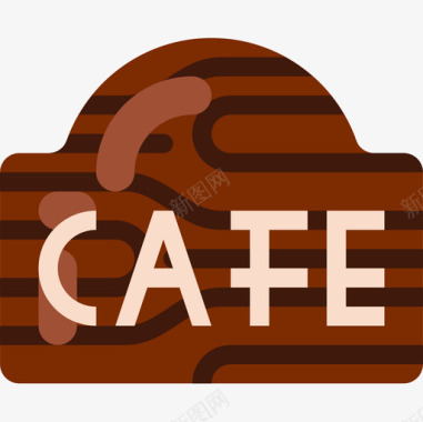 咖啡厅咖啡厅88公寓图标图标