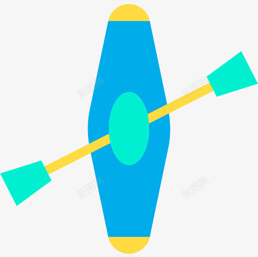 皮划艇运动和游戏10平底图标svg_新图网 https://ixintu.com 平底 游戏 皮划艇 运动