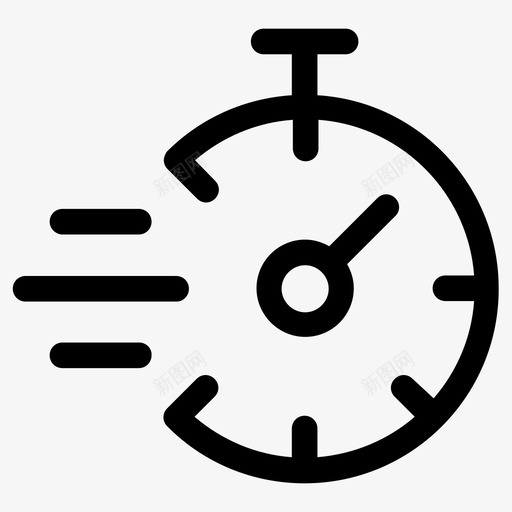 定时器闹钟时钟图标svg_新图网 https://ixintu.com 定时 定时器 时钟 闹钟