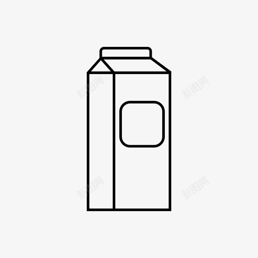 牛奶饮料咖啡图标svg_新图网 https://ixintu.com 咖啡 杯子 牛奶 饮料
