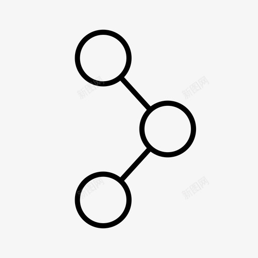 分子键链图标svg_新图网 https://ixintu.com 分子 化学 实验室 教育